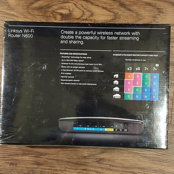 Linksys N600 Wi-Fi router - Picture 6 of 6